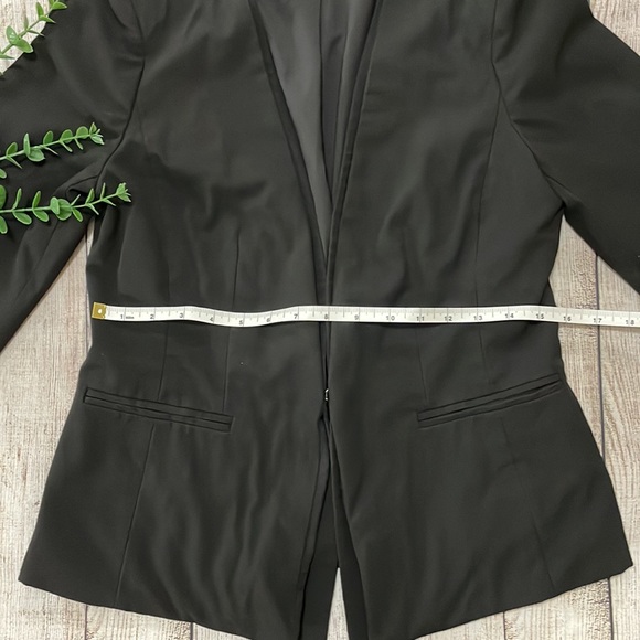 🌸 Clearance! 🌸 Ann Taylor Black Petite Blazer Size 6P - Picture 12 of 14